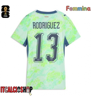 Svizzera Ricardo Rodriguez #13 Seconda Maglia Femmina Mondiali 2026 Manica Corta